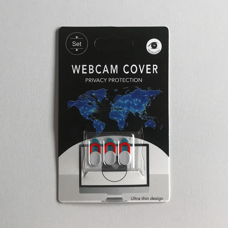 !ACCEZZ WebCam Cover Shutter Magnet Slider Plastic For iPhone Web Laptop PC For iPad Tablet Camera Mobile Phone Privacy Sticker 