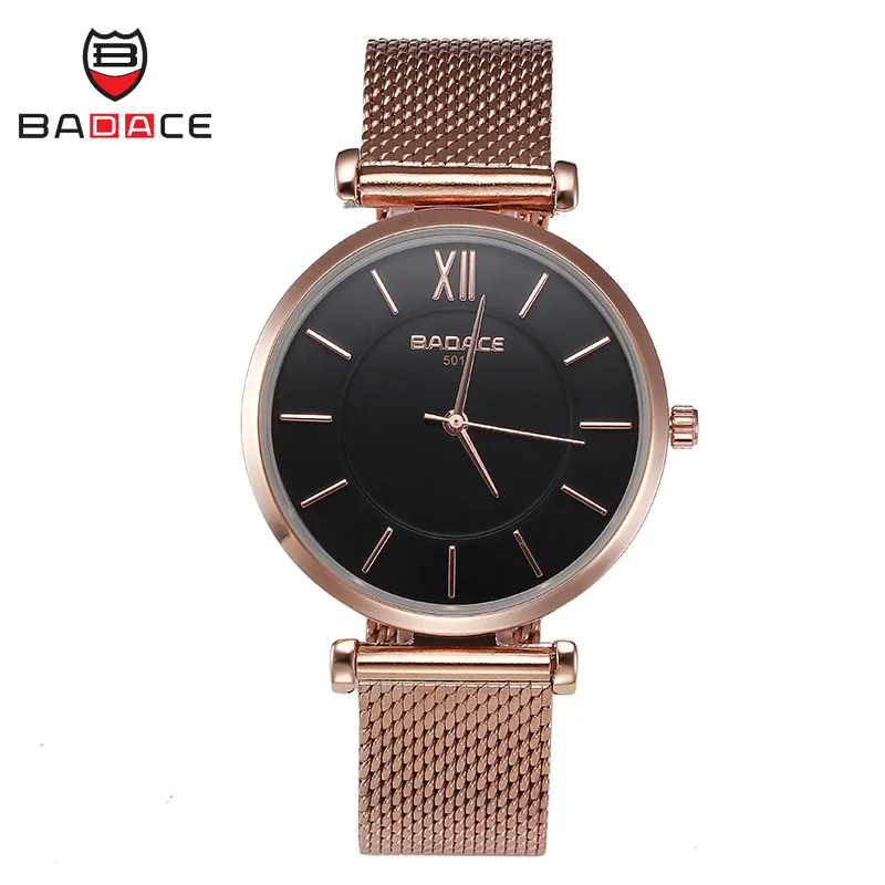 

Badace Baode City Alloy Mesh Belt MEN'S Watch Simple Fashion MEN'S Watch Geneva Quartz Watch