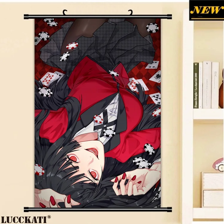 LUCCKATI Kakegurui Jabami Yumeko бра задница сексуальный лоли момобоми камелид мультфильм