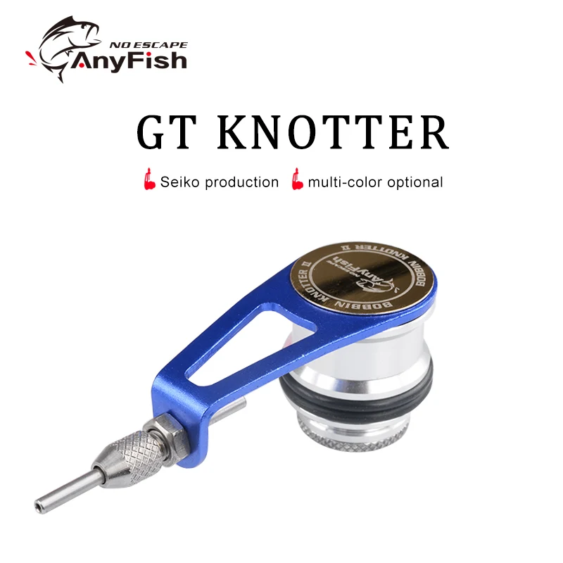Fishing Tool Knot Assist PR KNOT Kontting Machine Bobbin Knotter 5 Colors