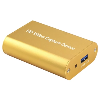

Capture Card HDMI to USB3.0 Capture Box Driver-Free Game Video Capture 1080P Loop Output Capture