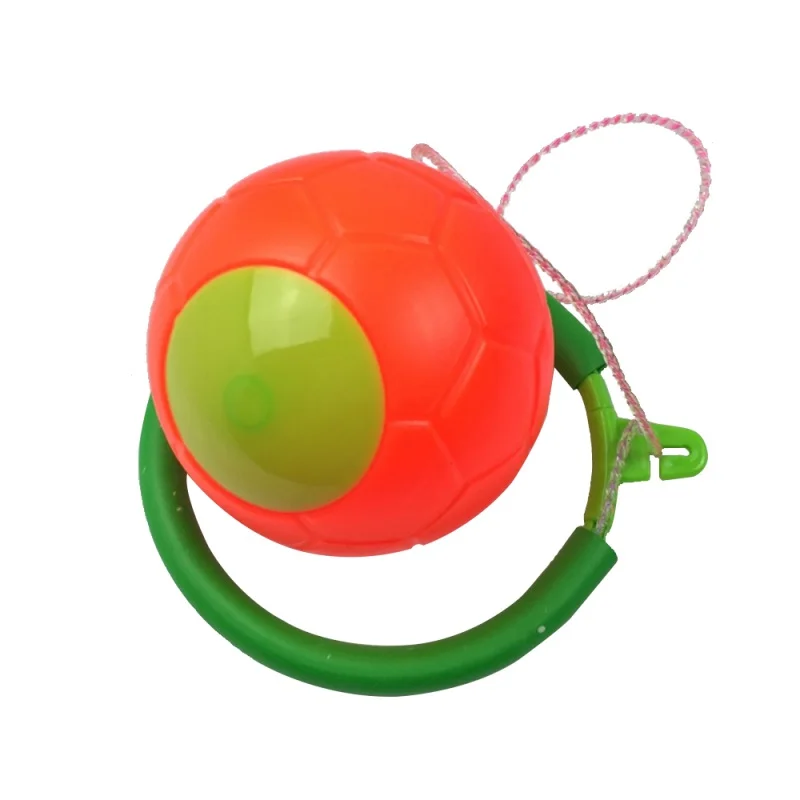 

1pcs Kid Skip Ball Outdoor Kid Students School Game Jumping Toy Skip Ball With Sponge Ring Adult Fitness Sports Ball