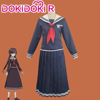 

DokiDoki-R Game Danganronpa Cosplay Fukawa Toko Costume Women Halloween Blue Danganronpa: Trigger Happy Havoc Cosplay Costume