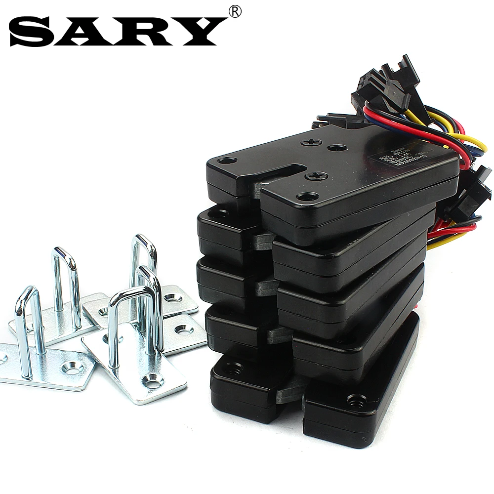 5 piece Small cabinet door electronic lock DC3v5v12v vending machine door lock electric control lock mini drawer cabinet lock