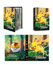 Álbum de cartas de Pokémon para niños, colección de tarjetas de Pokémon, libro con lista de objetos cargados, regalo para niños, novedad de 2022 estilos, 240 piezas