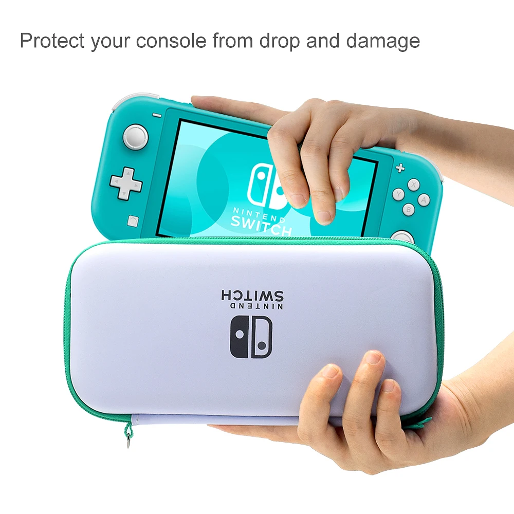 Bolsa de almacenamiento portátil para consola Nintendo Switch, Funda de cristal, Protector de pantalla de vidrio templado, paquete de Estuche de transporte