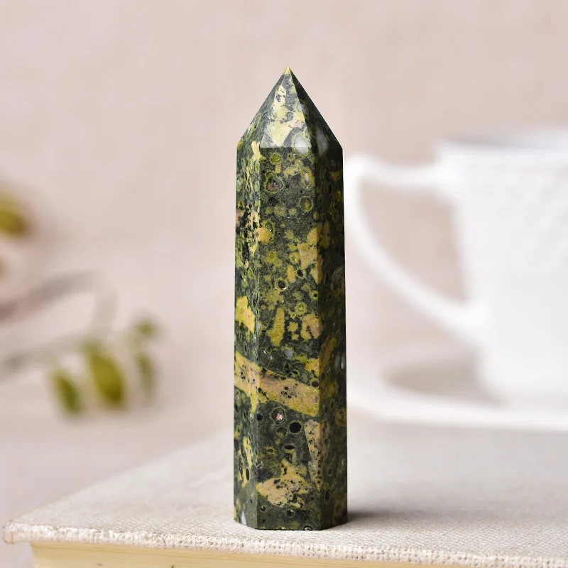 Natural Healing Crystal Point Wand Set – 36 Vibrant Colors of Polished Stone Towers for Energy, Meditation, and Home Décor