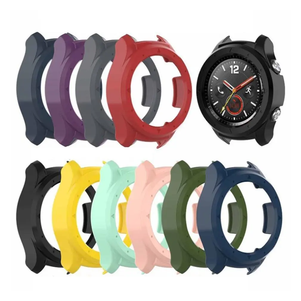 

Protective Case Cover Smartwatch Bracelet Dial Case Anti-scratch Shockproof Shell Unisex Suitable for HUAWEI Watch 2 Hot