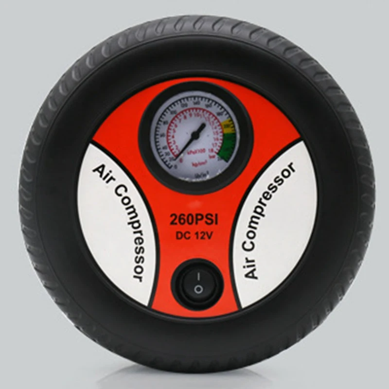 26psi Автомобиль Мотоцикл электрический воздушный компрессор дисплей DC12V авто шины надувной насос монитора
