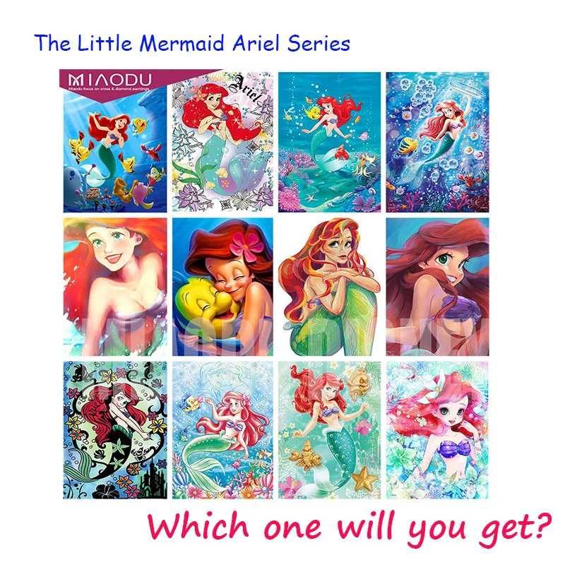 Disney 5D DIY Mysterious Diamond Painting  Cross Stitch Full Square Round Drill Custom Mystery Embroidery Home Decor Gift Random