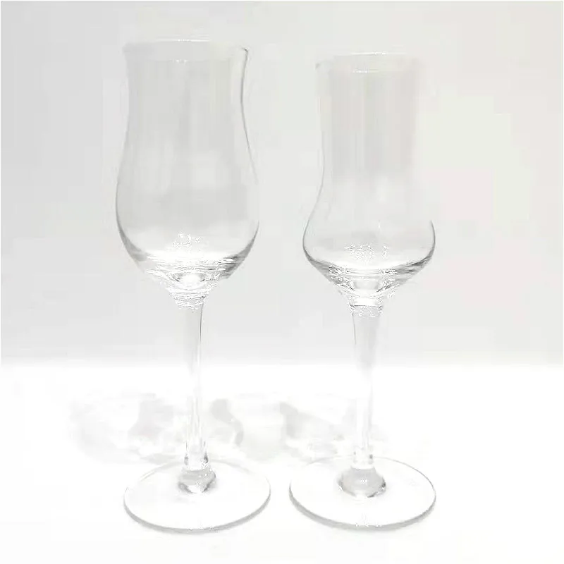 Double Glass Бокал 100 мл, стаканчик для дегустации виски, бокал для вина, Набор бокалов без свинца, бокал для виски, бокал для красного вина, сомелье, специальная бокалка с запахом - Цвет: Double Glass