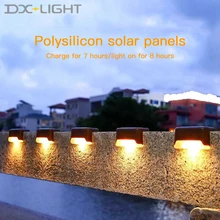 

2/4/8/16PCS LED Solar Stair Lamp Outdoor Fence Light Garden Lights Pathway Yard Patio Steps Lamps Solar Night Light