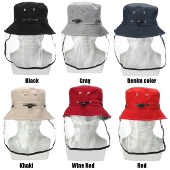 

Protective Hat Face Sheild Anti-fog Anti-Splash Anti Droplets Fisherman Full Face Cap Working With Protection Face Masks Outdoor