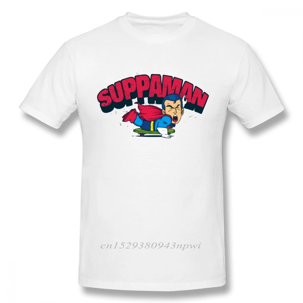 Мультяшная надпись Dr.Slump Arale Suppaman модная футболка с коротким рукавом и круглым
