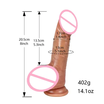 Ultra-Soft Squirting Realistic Dildo with Suction Cup Ejaculating Dildos  Female Masturbator  dildosex toy for Women adults 18 2
