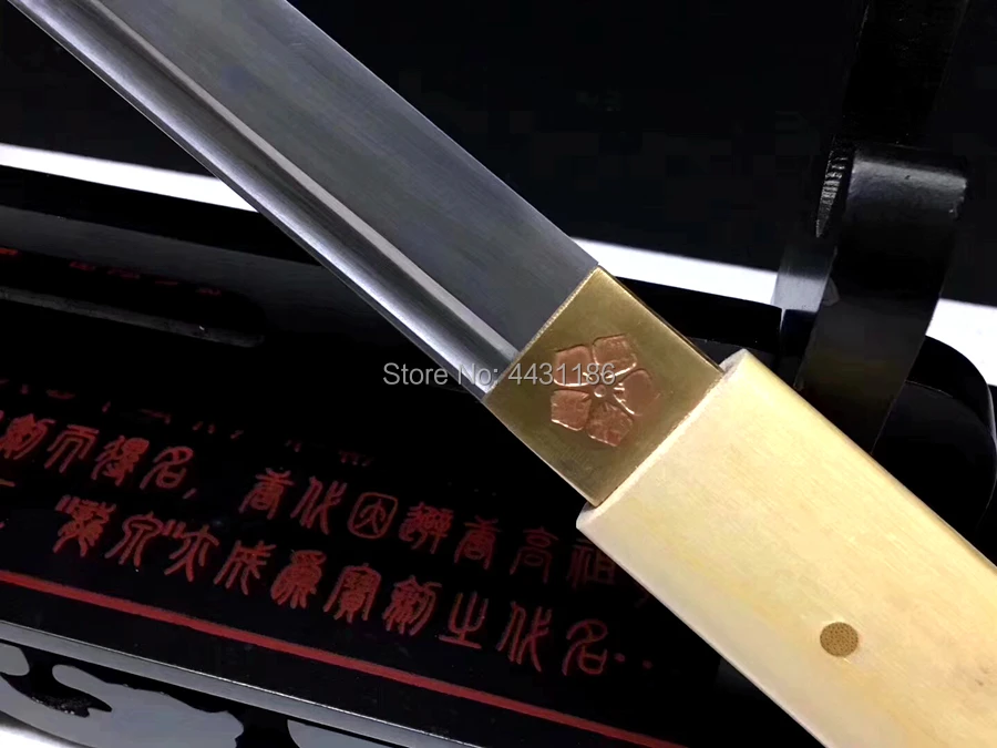 Hardwood Saya Japanese Samurai Dao Sword Katana Full Tang 1090Carbon Steel Blade Sharp Asian Handmade Knife Saber
