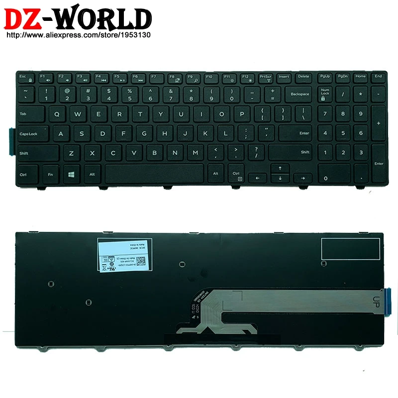 Replacement US Keyboard for Dell Inspiron 5748 5749 5755 5758 5759 Laptop