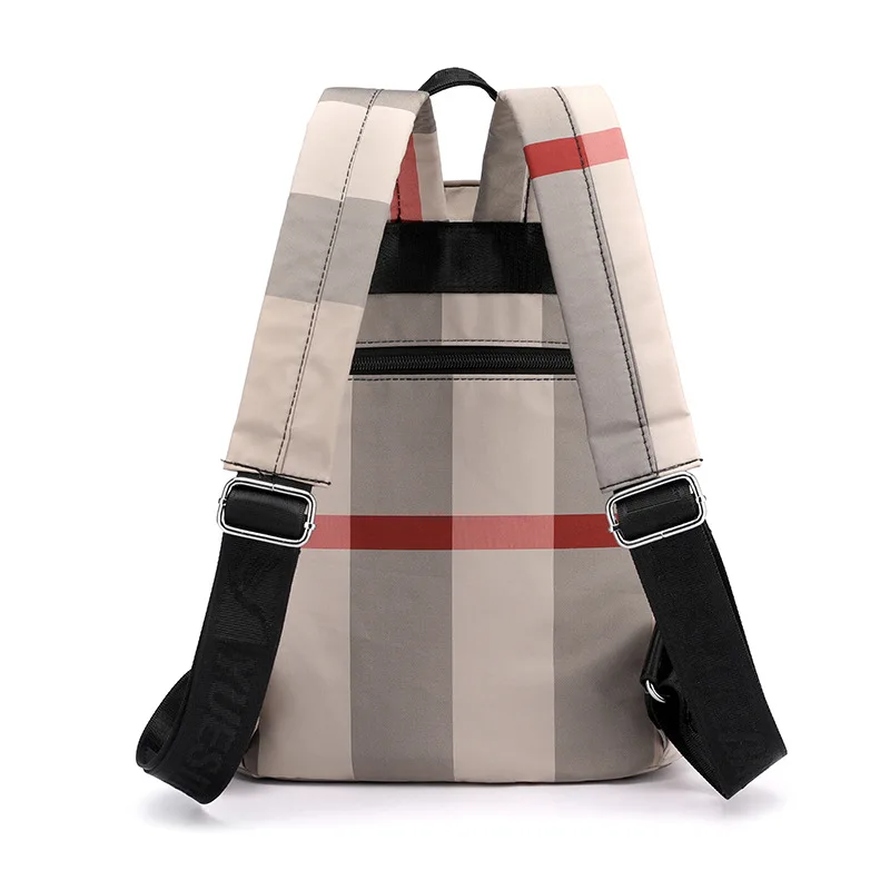 

The Fest 2020 New Style Nylon Pattern Backpack Bag WOMEN'S Bag Large Capacity Schoolbag Backpack