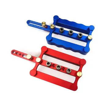 

Self Centering Dowelling Jig Woodworking Hole Jig Drill Locator Guide Punch Locator Drilling Hole Tools DIY Carpenter Tools