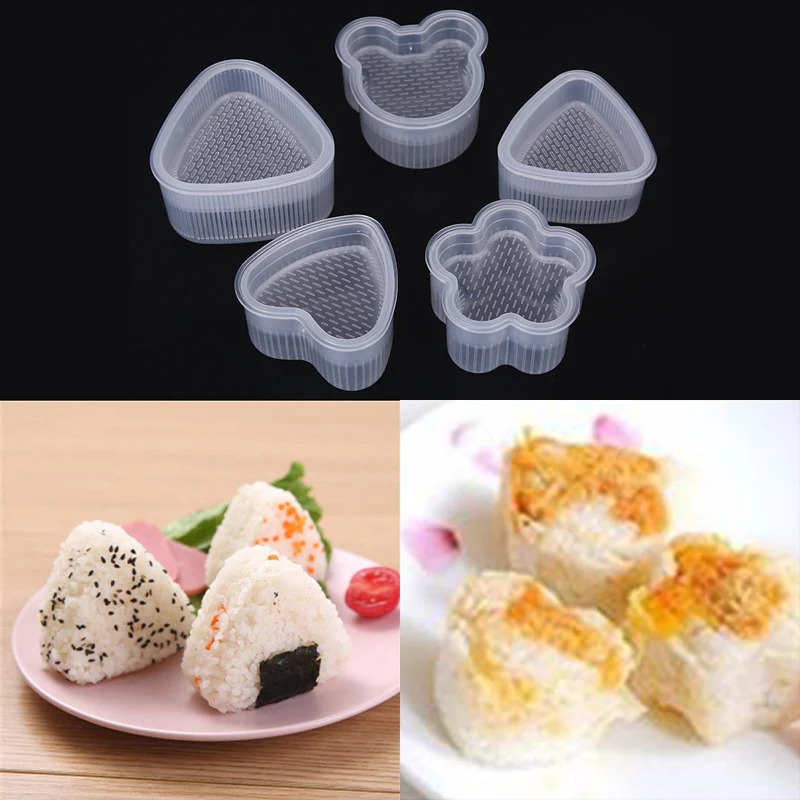 1Pc DIY Sushi Maker Tool Rice Press Mold Kitchen Japanese Cuisine Rice Ball Kitchen Accessories Kitchen Gadgets