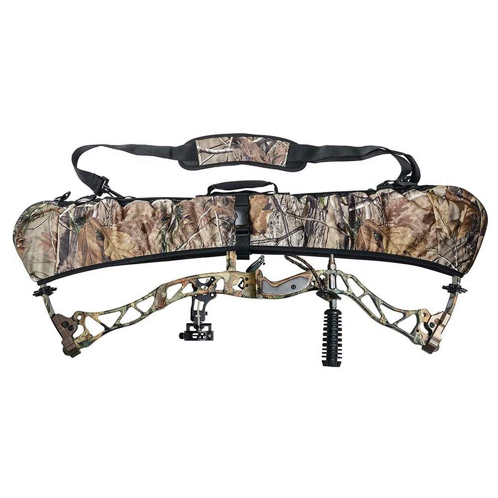 Compound Bow Shoulder Hunting Camouflage Portable Arrow Bag Holder Sling Outdoor Archery Adjustable Strap Storage Professional