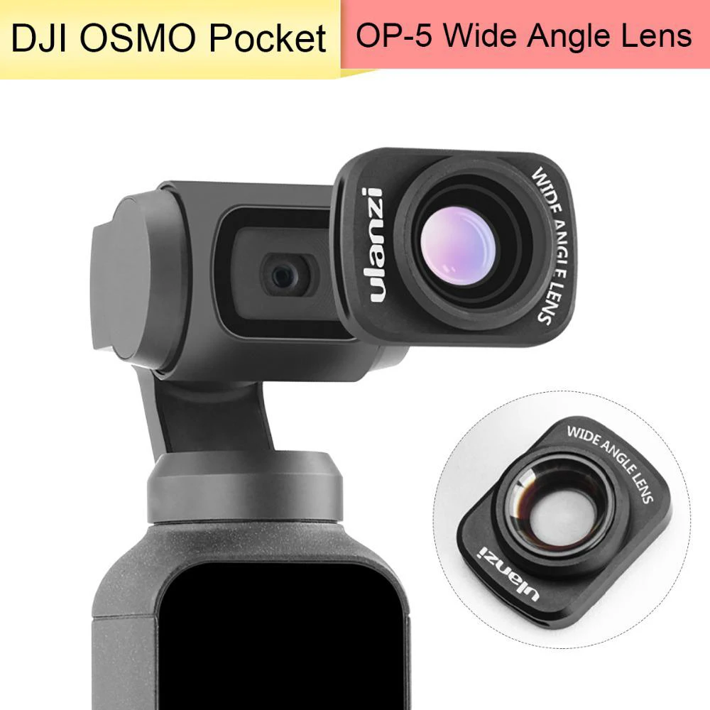 

Magnetic Large Wide-Angle Lens for DJI Osmo Pocket Accessories Professional HD Magnetic Structure Lens For Ulanzi Osmo Pocket