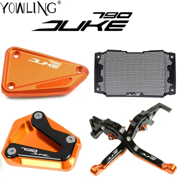 

For KTM 790 DUKE 2018 2019 Motorcycle Brake Clutch Levers Engine Oil Cover Cap grips ends Radiator Guard Cover Duke790 2018 2019