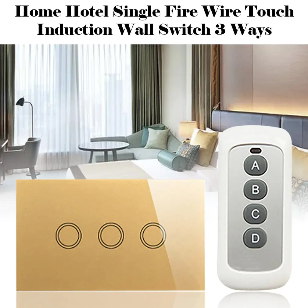 

WiFi Smart Curtain Switch Imported Abs Fire Retardant Injection Molding Material Family Hotel Single Fire Line Touch Sensor