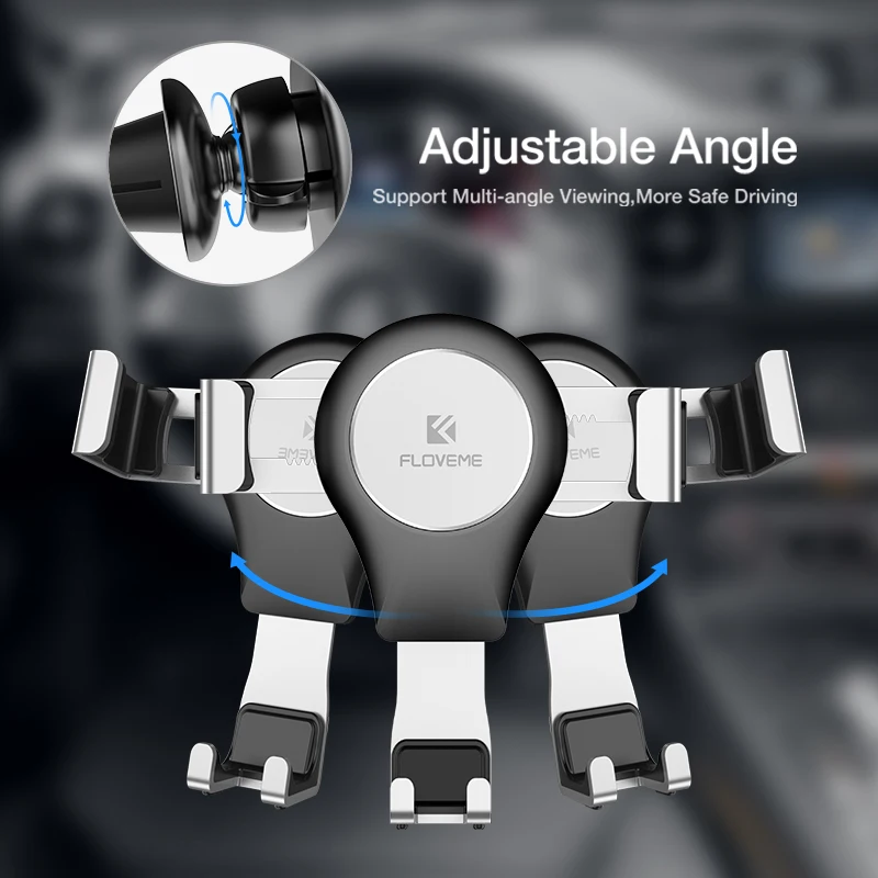 FLOVEME Auto Handy Halter Für Handy Im Auto Air Vent Halterung Ständer Schwerkraft Handy Halter Sma