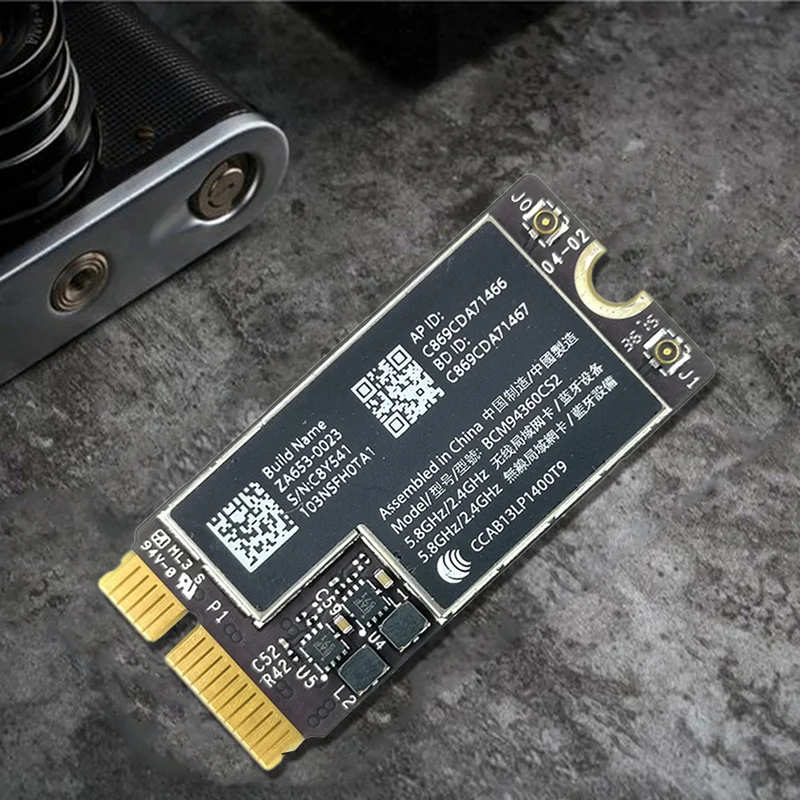 BCM94360CS2 беспроводной AC wifi Bluetooth BT 4,0 аэропорт 802.11Ac карта для Macbook Air 11 дюймов A1465 13 дюймов A1466 2013 MD711LL
