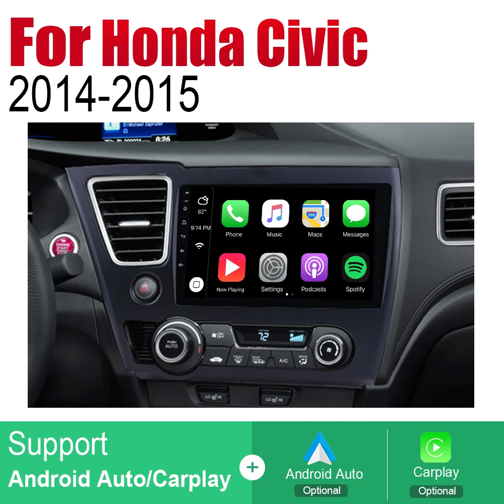 ZaiXi Android автомобильный gps Navi для Honda Civic~ плеер навигация WiFi Bluetooth Mulitmedia система аудио стерео эквалайзер