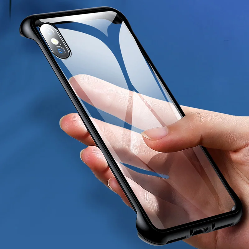 Магнитный металлический чехол BFOLLOW для Apple IPhone X XS MAX XR/11 Por MAX, безрамочный чехол из закаленного стекла для IPhone X XR 11