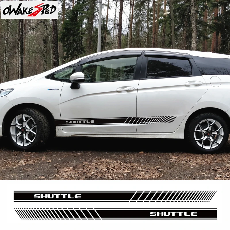 2 шт. наклейки на боковую дверь кузова автомобиля декоративные для Honda shutsport