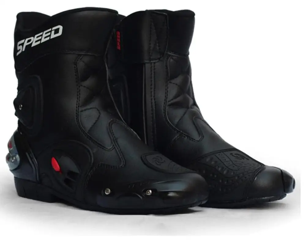 PRO-BIKER SPEED BIKERS/мотоциклетные ботинки износостойкие ботинки до середины икры из микрофибры для мотокросса