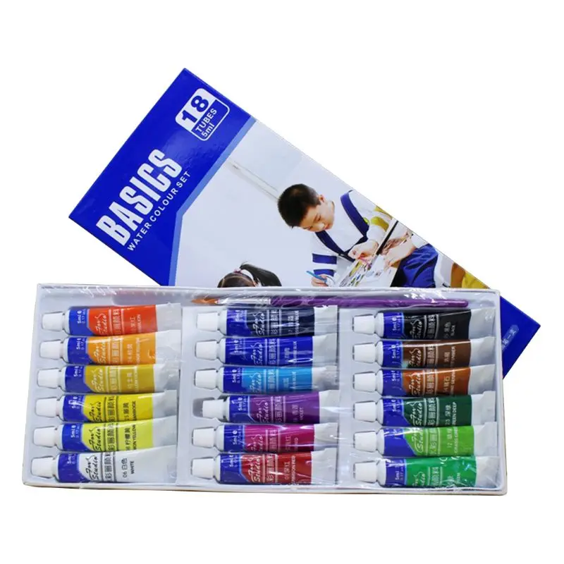 

12/18/24 Colors 5ML Tube Watercolor Paint set Art Painting Drawing Tools For Kid
