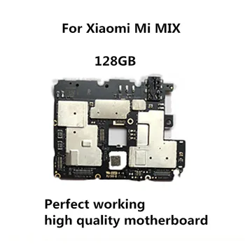 

128GB Unlocked Main Board Mainboard Motherboard With Chips Circuits Flex Cable For Xiaomi Mi MIX