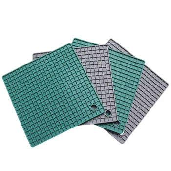 

Silicone Pot Holders, Hot Dishes - Thick Hot Pads for Kitchen, Heat Resistant Mats, Oven Pads, Hot Mats for Hot Pots