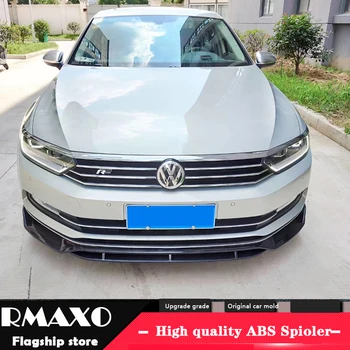 

For Volkswagen Passat B8 Body kit spoiler 2017-2018 For Passat ABS Rear lip rear spoiler front Bumper Diffuser Bumpers Protector