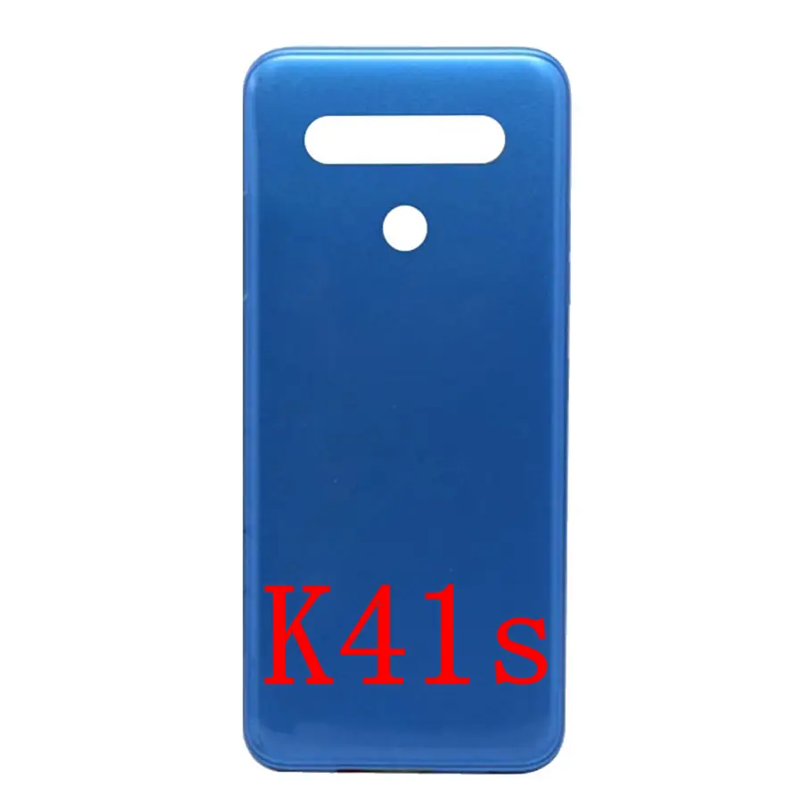 For LG K40 K40s K50 K50s K41 K42 K41s K51S Back Battery Cover Rear Door housing Case For LM-X430 Battery Cover door Back Housing transparent phone frame
