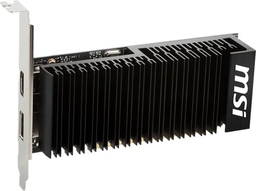 Видеокарта msi pci-e gt 1030 2ghd4 lp oc nvidia geforce 2048mb 64bit ddr4 1189/2100/hdmix1/dpx1/hdcp ret low profile | Компьютеры