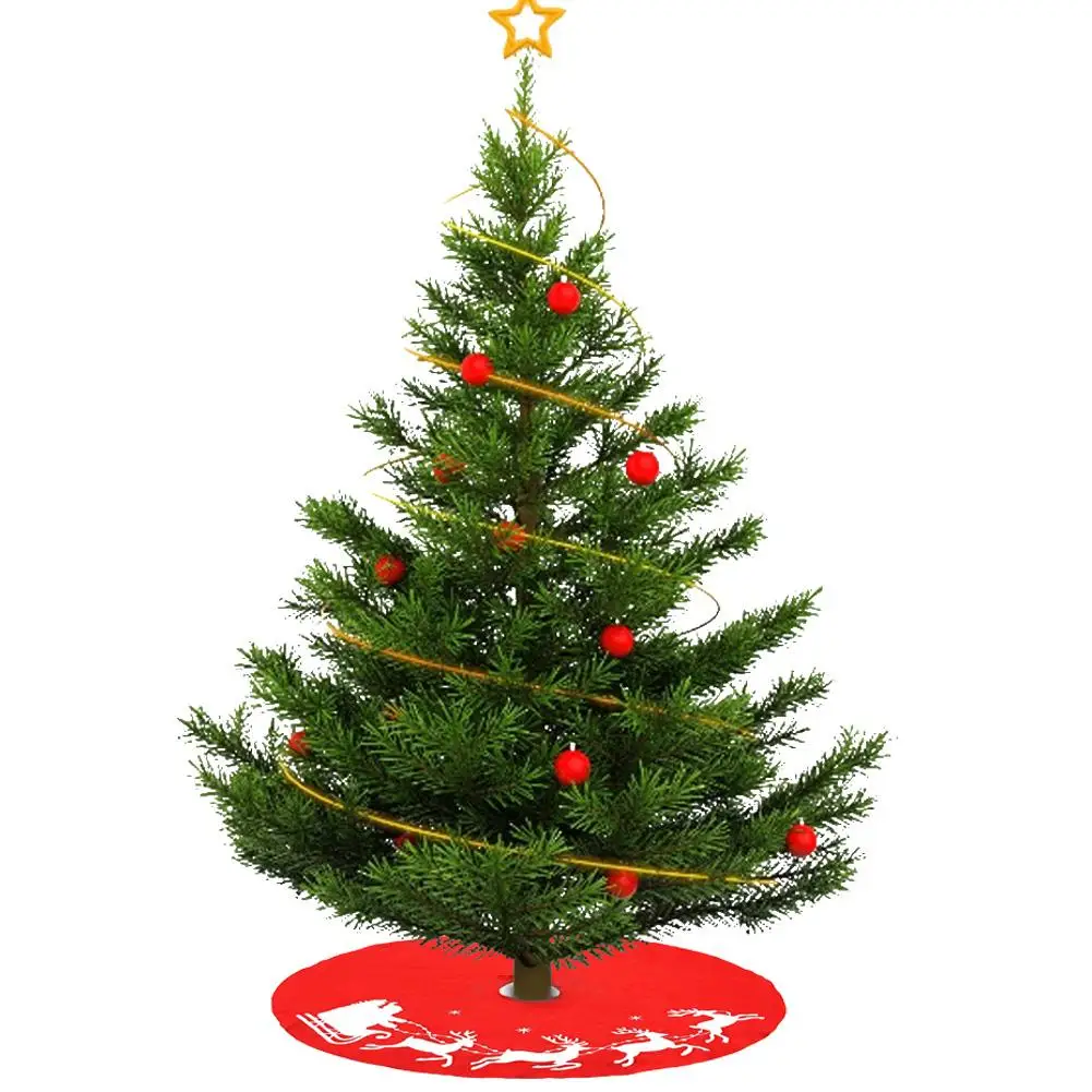 Рождественская елка юбка Рождественская вечеринка Рождественская елка украшение земля талисман лося платье для рождественской елки