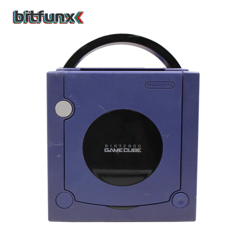 Консоль GameCube Secon hand оригинальная с установленным чипом Xeno GC и швейцарским диском