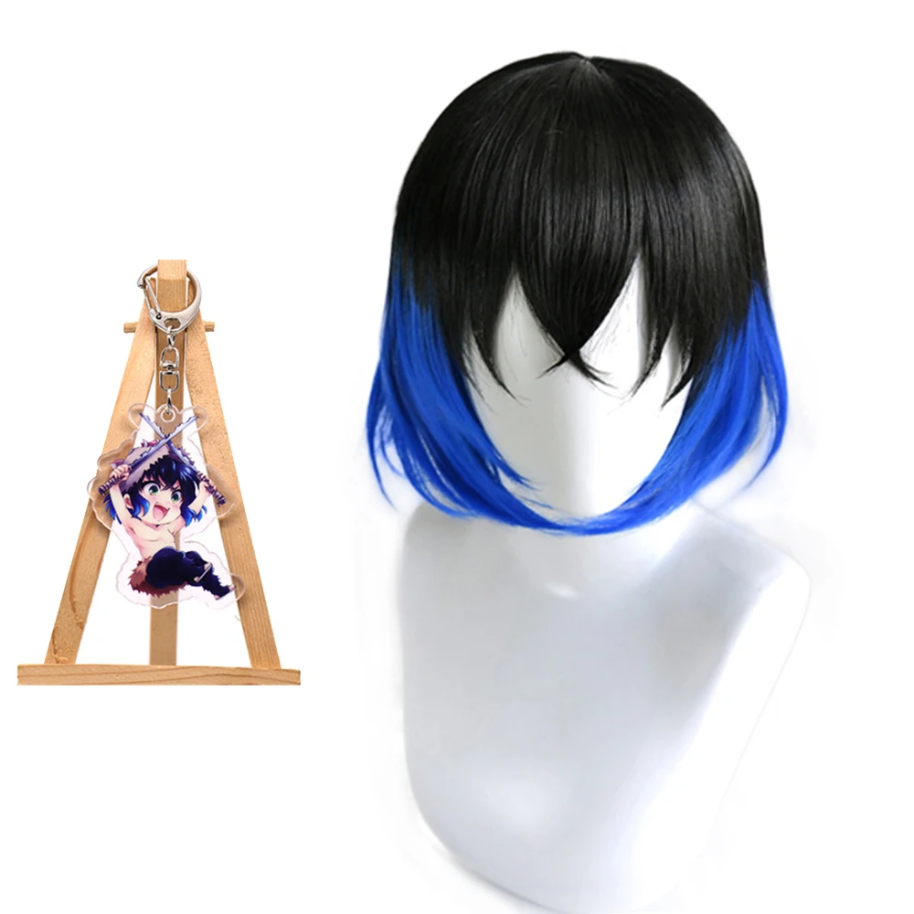 TDAICHAN Anime Demon Slayer Kimetsu No Yaiba Tokitou Muichirou Ponytails Wig Cosplay Agatsuma Zenitsu Kamado Tanjirou Keychain -Zentai shop online Hc28d8d1a4ea84f6aa4241c02c374f260P.jpg