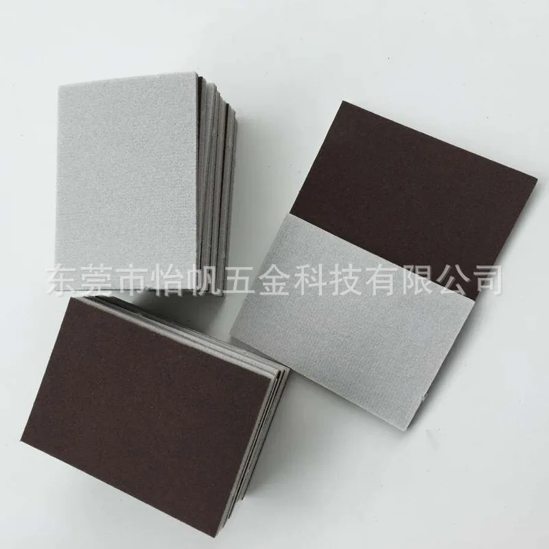 Напрямую от производителя продажи 70X110 мм bei rong губка абразивная бумага красная губка SNAD бумажный диск полировка оболочки сотового телефона