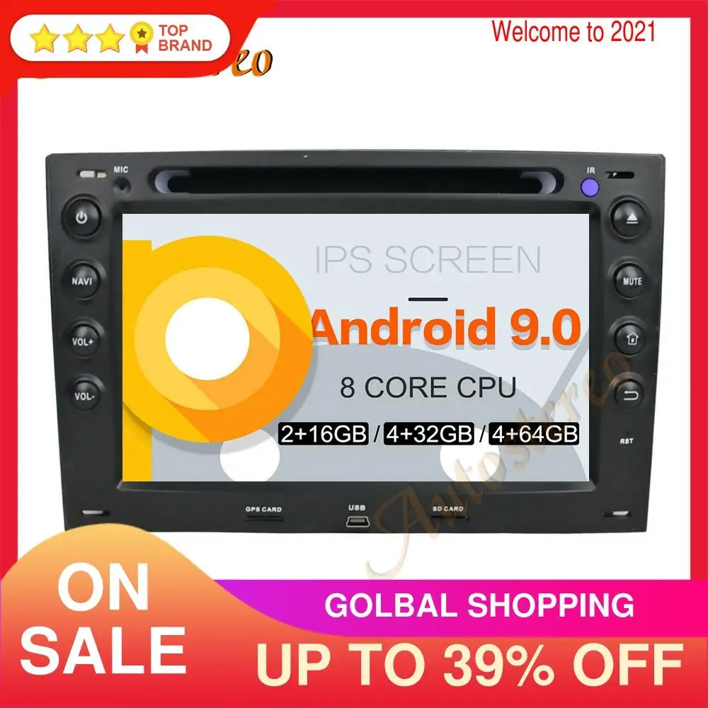 Android 10 PX5/PX6 автомобильный dvd-плеер мультимедийный плеер GPS навигация для Renault Megane