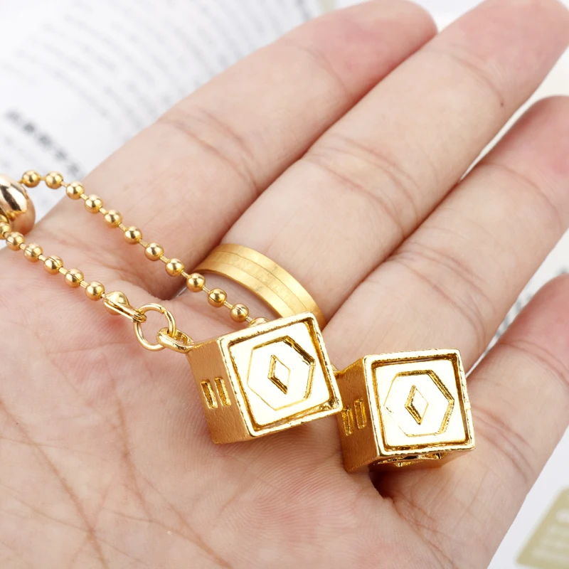  HanSolo Lucky Dice Necklace, Lucky Dice Charms Jewelry for  Hansolo Cosplay Costumes Replica Accessories Gold : Clothing, Shoes &  Jewelry