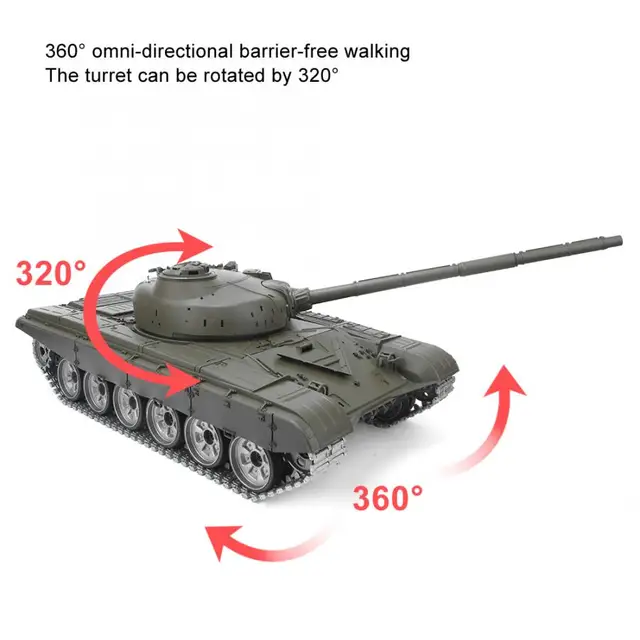 3939 1 Rc Tank 1 16 Remote Control Russian T72 Tank Upgrade Metal Parts Simulate Smoke Battle Tank World 6 0 Professional Net Shopaholic