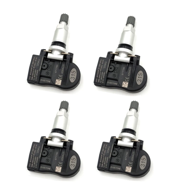 

4pcs 4250A225 Tire Pressure Monitor SensorTPMS For Mitsubishi Lancer Outlander Chrysler Dodge Jeep