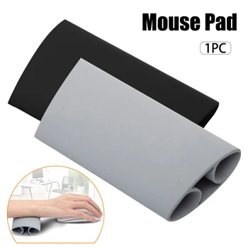 

Gaming Mouse Pad Study Room Anti Slip Solid Home Office Desktop Computer Laptop Hollowed Out Ergonomic Design Soft Wrist Support