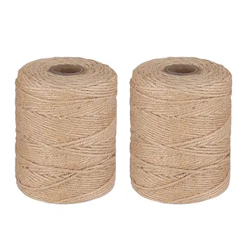 

STOBOK 2 Rolls 150m 4 Strands Safe DIY Party Crafts Arts Jute Ropes